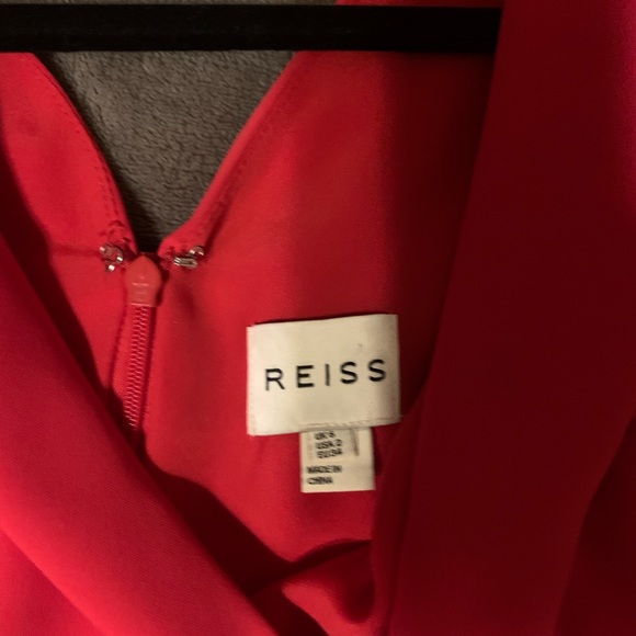 Reiss size 2 red dress nwot - Picture 3 of 3